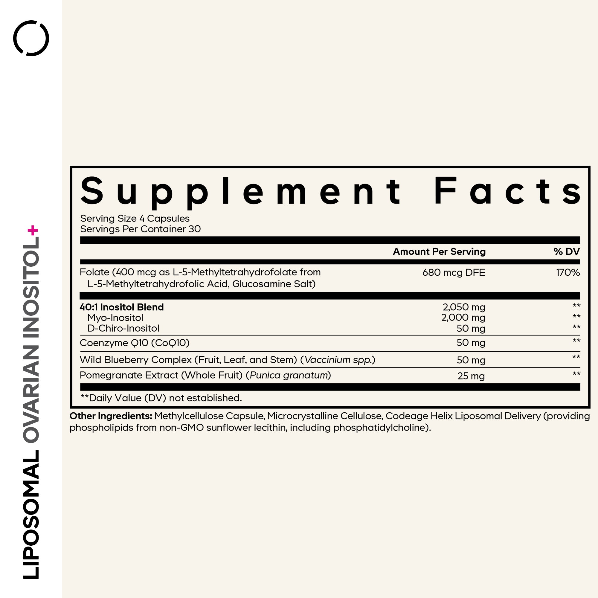 Liposomal Ovarian Inositol