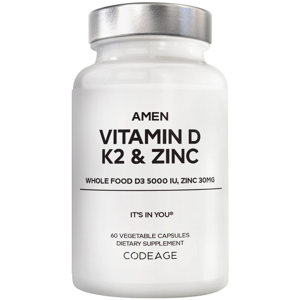 Vitamin D, K2 & Zinc