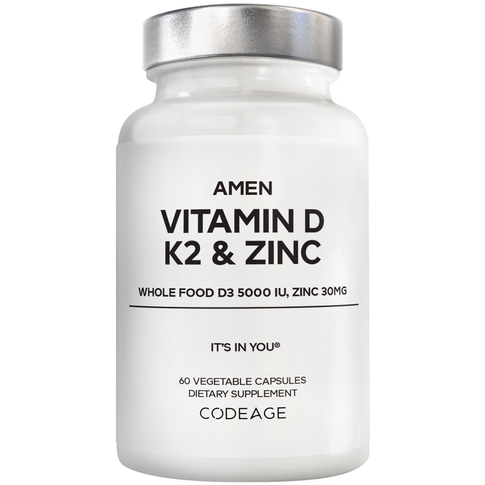 Vitamin D, K2 & Zinc
