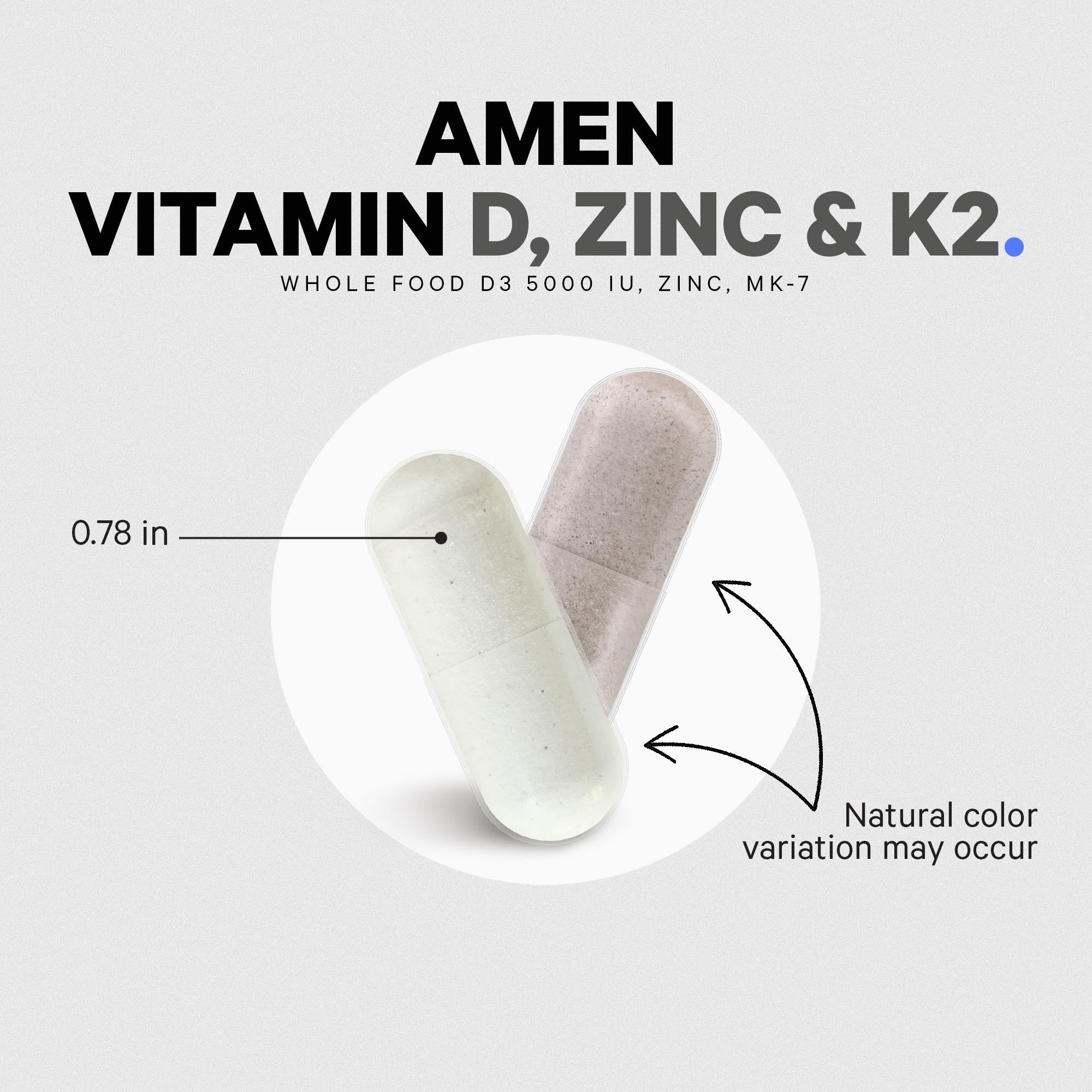 Vitamin D, K2 & Zinc